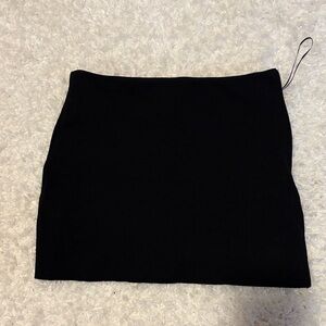 Black Women's mini Skirt